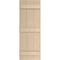 Ekena Millwork Rustic Three Board Joined Board-n-Batten Sandblasted Faux Wood Shutters, 16 1/2W x 62H, PR SHUBJS16X62SDPR - alternate 8
